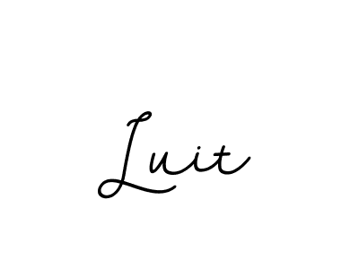 The best way (BallpointsItalic-DORy9) to make a short signature is to pick only two or three words in your name. The name Luit include a total of six letters. For converting this name. Luit signature style 11 images and pictures png