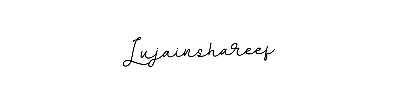 Also You can easily find your signature by using the search form. We will create Lujainshareef name handwritten signature images for you free of cost using BallpointsItalic-DORy9 sign style. Lujainshareef signature style 11 images and pictures png