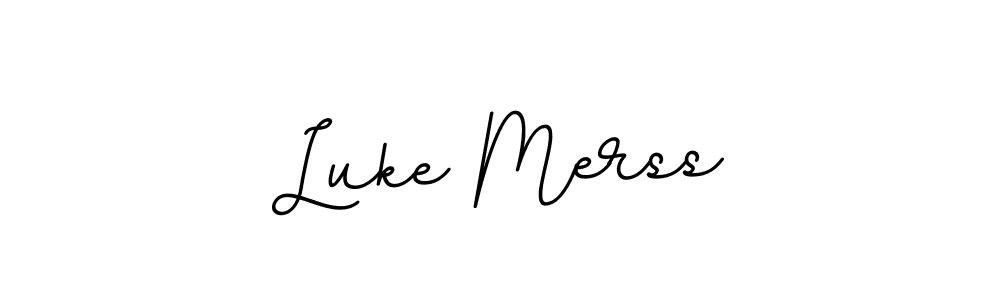 Use a signature maker to create a handwritten signature online. With this signature software, you can design (BallpointsItalic-DORy9) your own signature for name Luke Merss. Luke Merss signature style 11 images and pictures png