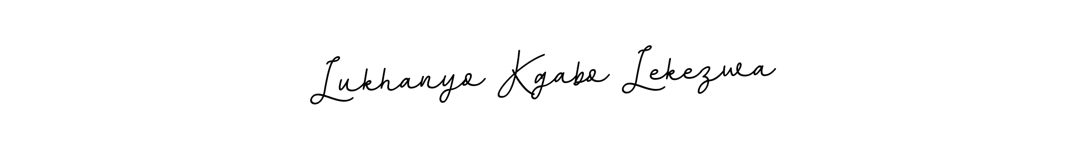 Use a signature maker to create a handwritten signature online. With this signature software, you can design (BallpointsItalic-DORy9) your own signature for name Lukhanyo Kgabo Lekezwa. Lukhanyo Kgabo Lekezwa signature style 11 images and pictures png