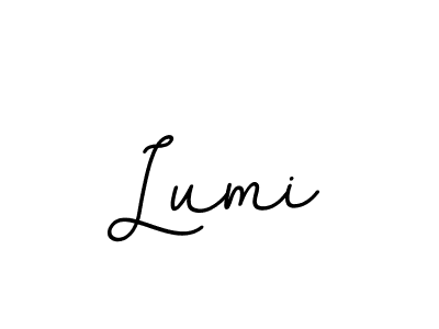 The best way (BallpointsItalic-DORy9) to make a short signature is to pick only two or three words in your name. The name Lumi include a total of six letters. For converting this name. Lumi signature style 11 images and pictures png