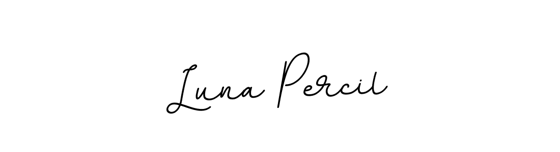 Check out images of Autograph of Luna Percil name. Actor Luna Percil Signature Style. BallpointsItalic-DORy9 is a professional sign style online. Luna Percil signature style 11 images and pictures png