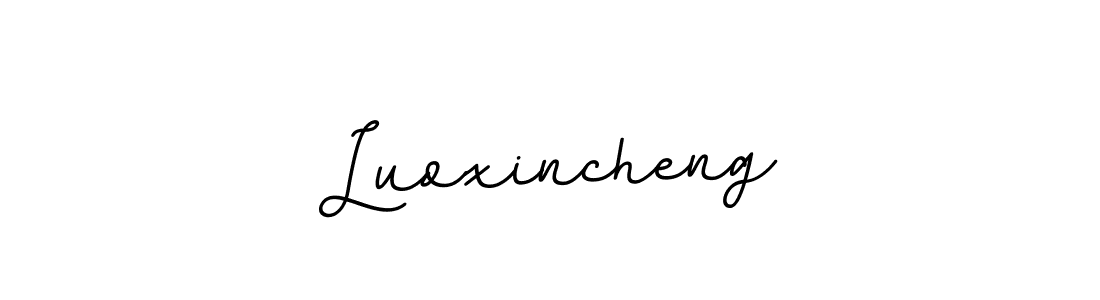 Make a short Luoxincheng signature style. Manage your documents anywhere anytime using BallpointsItalic-DORy9. Create and add eSignatures, submit forms, share and send files easily. Luoxincheng signature style 11 images and pictures png