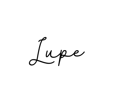 Make a beautiful signature design for name Lupe. With this signature (BallpointsItalic-DORy9) style, you can create a handwritten signature for free. Lupe signature style 11 images and pictures png