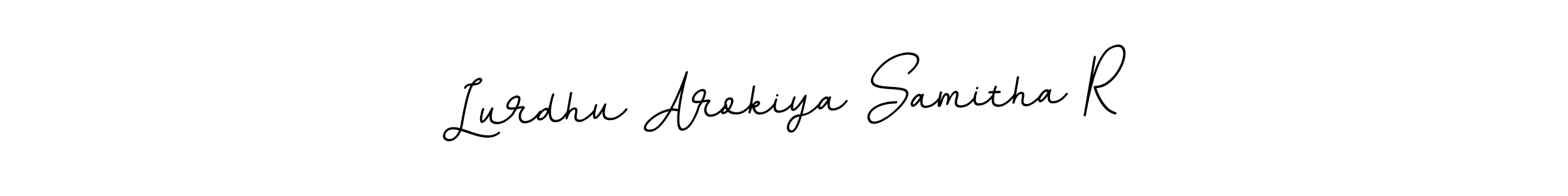 Here are the top 10 professional signature styles for the name Lurdhu Arokiya Samitha R. These are the best autograph styles you can use for your name. Lurdhu Arokiya Samitha R signature style 11 images and pictures png
