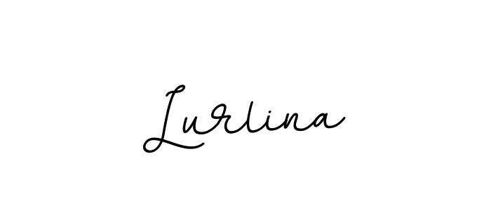 How to make Lurlina signature? BallpointsItalic-DORy9 is a professional autograph style. Create handwritten signature for Lurlina name. Lurlina signature style 11 images and pictures png