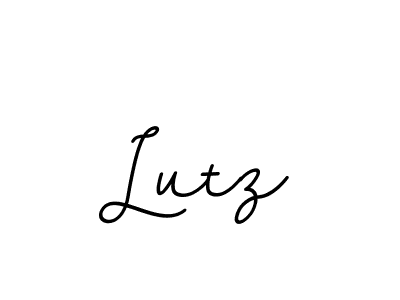 if you are searching for the best signature style for your name Lutz. so please give up your signature search. here we have designed multiple signature styles  using BallpointsItalic-DORy9. Lutz signature style 11 images and pictures png