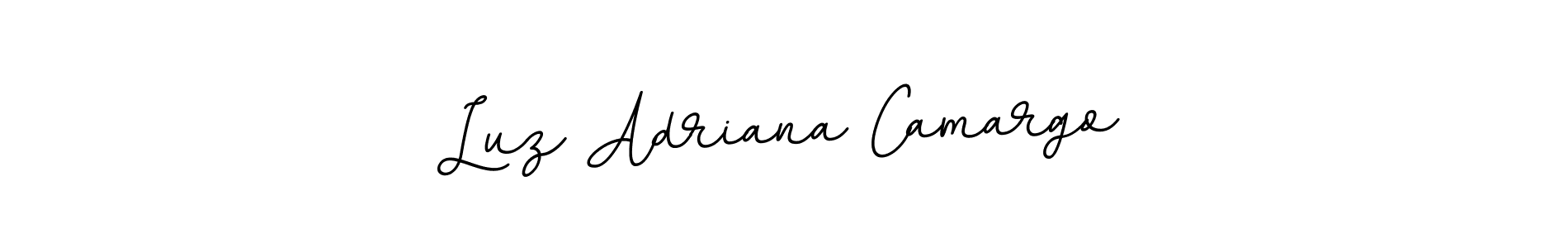 Luz Adriana Camargo stylish signature style. Best Handwritten Sign (BallpointsItalic-DORy9) for my name. Handwritten Signature Collection Ideas for my name Luz Adriana Camargo. Luz Adriana Camargo signature style 11 images and pictures png