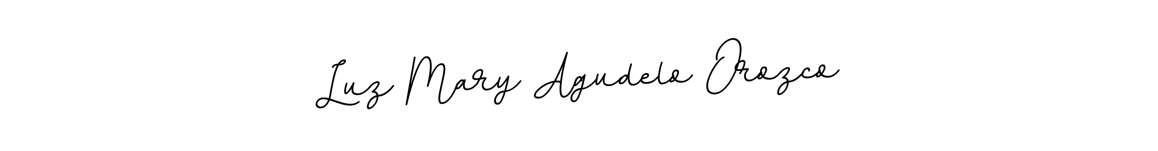 How to make Luz Mary Agudelo Orozco signature? BallpointsItalic-DORy9 is a professional autograph style. Create handwritten signature for Luz Mary Agudelo Orozco name. Luz Mary Agudelo Orozco signature style 11 images and pictures png