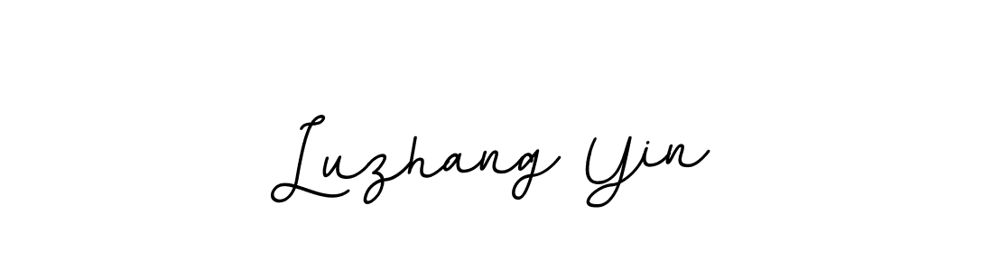 if you are searching for the best signature style for your name Luzhang Yin. so please give up your signature search. here we have designed multiple signature styles  using BallpointsItalic-DORy9. Luzhang Yin signature style 11 images and pictures png