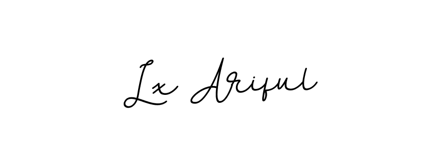 You can use this online signature creator to create a handwritten signature for the name Lx Ariful. This is the best online autograph maker. Lx Ariful signature style 11 images and pictures png