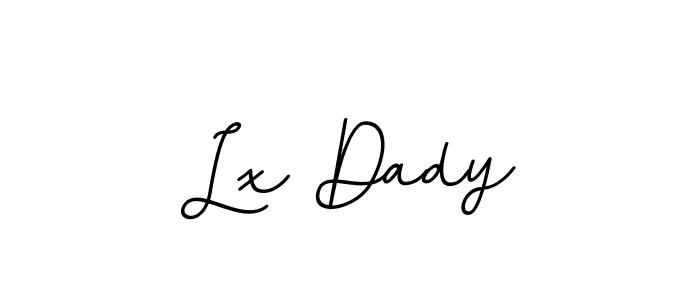 Similarly BallpointsItalic-DORy9 is the best handwritten signature design. Signature creator online .You can use it as an online autograph creator for name Lx Dady. Lx Dady signature style 11 images and pictures png