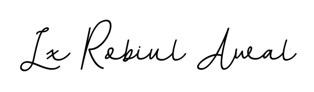 How to make Lx Robiul Awal name signature. Use BallpointsItalic-DORy9 style for creating short signs online. This is the latest handwritten sign. Lx Robiul Awal signature style 11 images and pictures png