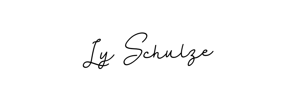 Create a beautiful signature design for name Ly Schulze. With this signature (BallpointsItalic-DORy9) fonts, you can make a handwritten signature for free. Ly Schulze signature style 11 images and pictures png