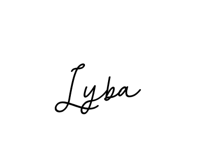 Also we have Lyba name is the best signature style. Create professional handwritten signature collection using BallpointsItalic-DORy9 autograph style. Lyba signature style 11 images and pictures png