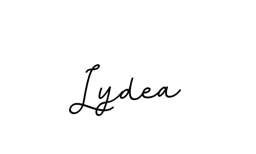 Design your own signature with our free online signature maker. With this signature software, you can create a handwritten (BallpointsItalic-DORy9) signature for name Lydea. Lydea signature style 11 images and pictures png