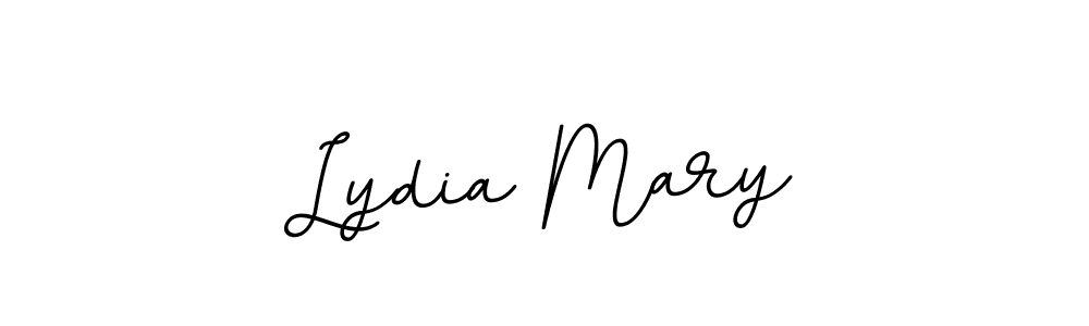 Lydia Mary stylish signature style. Best Handwritten Sign (BallpointsItalic-DORy9) for my name. Handwritten Signature Collection Ideas for my name Lydia Mary. Lydia Mary signature style 11 images and pictures png