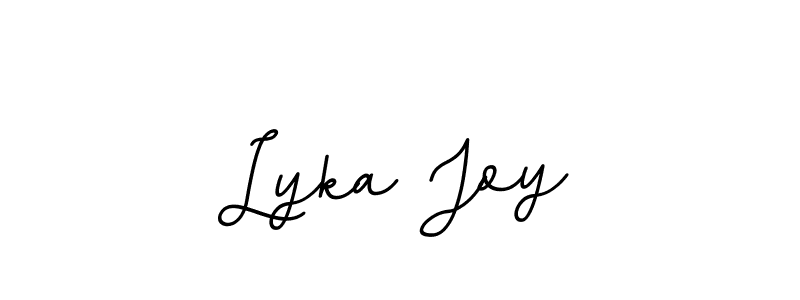 How to Draw Lyka Joy signature style? BallpointsItalic-DORy9 is a latest design signature styles for name Lyka Joy. Lyka Joy signature style 11 images and pictures png