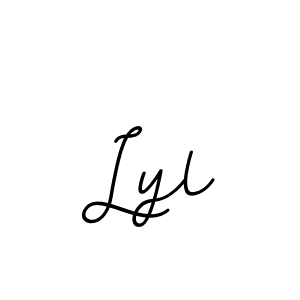 Make a beautiful signature design for name Lyl. Use this online signature maker to create a handwritten signature for free. Lyl signature style 11 images and pictures png