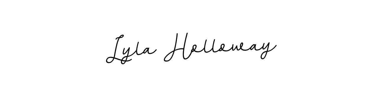 Lyla Holloway stylish signature style. Best Handwritten Sign (BallpointsItalic-DORy9) for my name. Handwritten Signature Collection Ideas for my name Lyla Holloway. Lyla Holloway signature style 11 images and pictures png