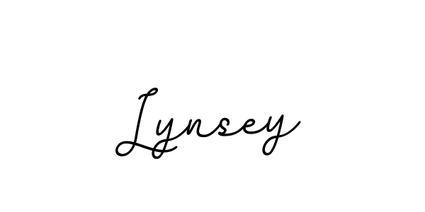 Make a beautiful signature design for name Lynsey. With this signature (BallpointsItalic-DORy9) style, you can create a handwritten signature for free. Lynsey signature style 11 images and pictures png