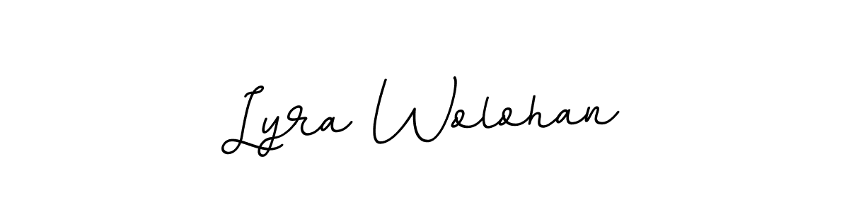 Also we have Lyra Wolohan name is the best signature style. Create professional handwritten signature collection using BallpointsItalic-DORy9 autograph style. Lyra Wolohan signature style 11 images and pictures png