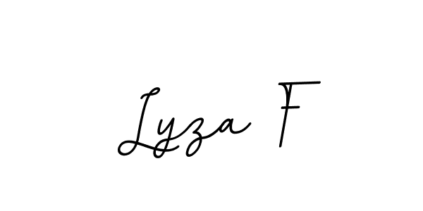 How to Draw Lyza F signature style? BallpointsItalic-DORy9 is a latest design signature styles for name Lyza F. Lyza F signature style 11 images and pictures png