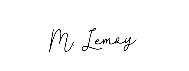 Make a beautiful signature design for name M, Lemoy. Use this online signature maker to create a handwritten signature for free. M, Lemoy signature style 11 images and pictures png