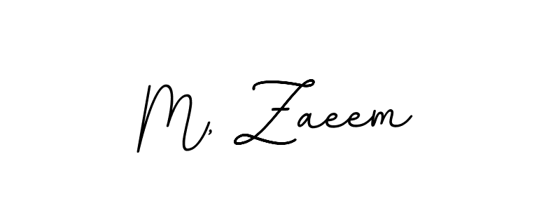 Also You can easily find your signature by using the search form. We will create M, Zaeem name handwritten signature images for you free of cost using BallpointsItalic-DORy9 sign style. M, Zaeem signature style 11 images and pictures png