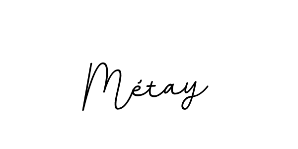 How to make Métay signature? BallpointsItalic-DORy9 is a professional autograph style. Create handwritten signature for Métay name. Métay signature style 11 images and pictures png