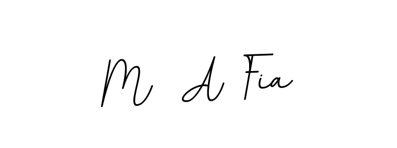 Also You can easily find your signature by using the search form. We will create M  A Fia name handwritten signature images for you free of cost using BallpointsItalic-DORy9 sign style. M  A Fia signature style 11 images and pictures png