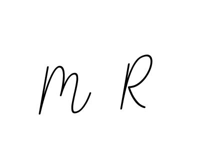 How to make M  R signature? BallpointsItalic-DORy9 is a professional autograph style. Create handwritten signature for M  R name. M  R signature style 11 images and pictures png