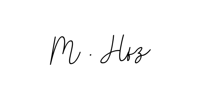 How to make M . Hfz name signature. Use BallpointsItalic-DORy9 style for creating short signs online. This is the latest handwritten sign. M . Hfz signature style 11 images and pictures png