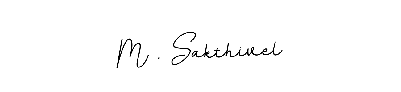 The best way (BallpointsItalic-DORy9) to make a short signature is to pick only two or three words in your name. The name M . Sakthivel include a total of six letters. For converting this name. M . Sakthivel signature style 11 images and pictures png