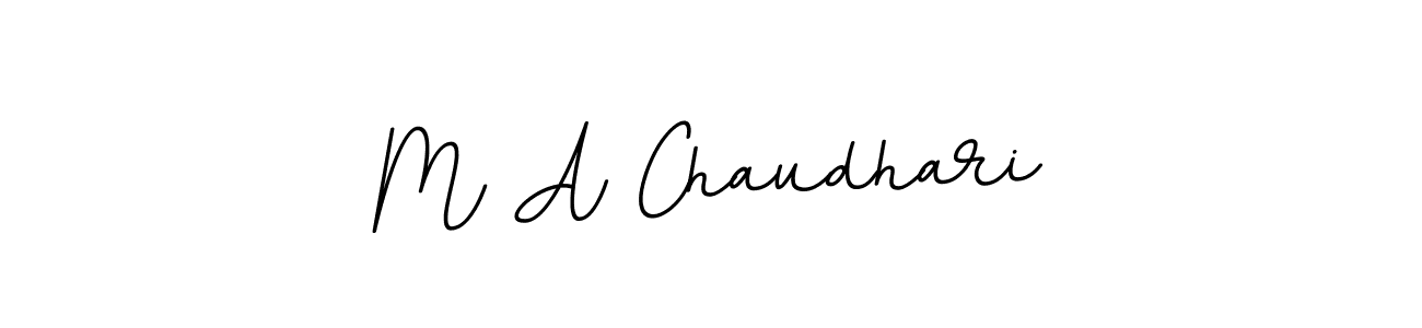 Make a beautiful signature design for name M A Chaudhari. Use this online signature maker to create a handwritten signature for free. M A Chaudhari signature style 11 images and pictures png