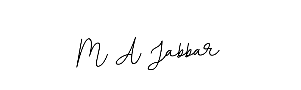 BallpointsItalic-DORy9 is a professional signature style that is perfect for those who want to add a touch of class to their signature. It is also a great choice for those who want to make their signature more unique. Get M A Jabbar name to fancy signature for free. M A Jabbar signature style 11 images and pictures png