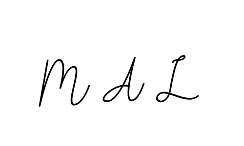 You should practise on your own different ways (BallpointsItalic-DORy9) to write your name (M A L) in signature. don't let someone else do it for you. M A L signature style 11 images and pictures png