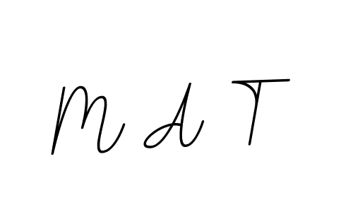 Create a beautiful signature design for name M A T. With this signature (BallpointsItalic-DORy9) fonts, you can make a handwritten signature for free. M A T signature style 11 images and pictures png
