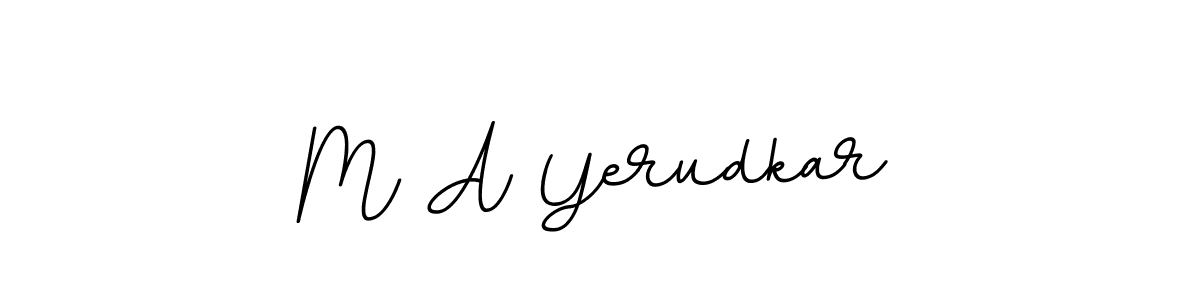 How to make M A Yerudkar signature? BallpointsItalic-DORy9 is a professional autograph style. Create handwritten signature for M A Yerudkar name. M A Yerudkar signature style 11 images and pictures png