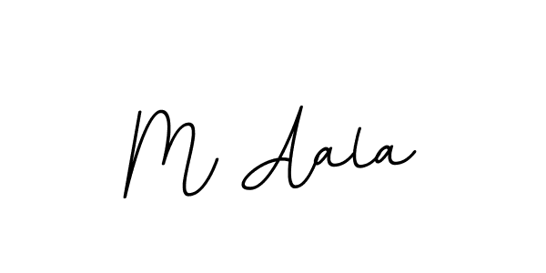 How to make M Aala signature? BallpointsItalic-DORy9 is a professional autograph style. Create handwritten signature for M Aala name. M Aala signature style 11 images and pictures png