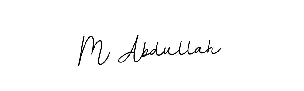 BallpointsItalic-DORy9 is a professional signature style that is perfect for those who want to add a touch of class to their signature. It is also a great choice for those who want to make their signature more unique. Get M Abdullah name to fancy signature for free. M Abdullah signature style 11 images and pictures png