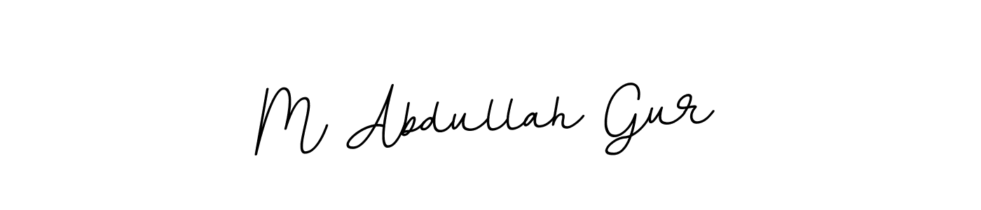 Make a beautiful signature design for name M Abdullah Gur. Use this online signature maker to create a handwritten signature for free. M Abdullah Gur signature style 11 images and pictures png