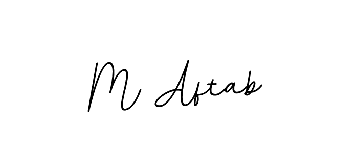 Check out images of Autograph of M Aftab name. Actor M Aftab Signature Style. BallpointsItalic-DORy9 is a professional sign style online. M Aftab signature style 11 images and pictures png