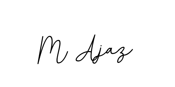 Also we have M Ajaz name is the best signature style. Create professional handwritten signature collection using BallpointsItalic-DORy9 autograph style. M Ajaz signature style 11 images and pictures png