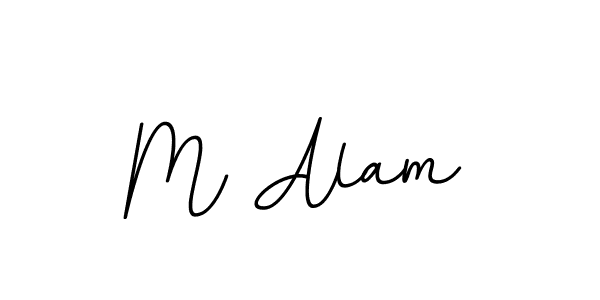 Make a beautiful signature design for name M Alam. Use this online signature maker to create a handwritten signature for free. M Alam signature style 11 images and pictures png