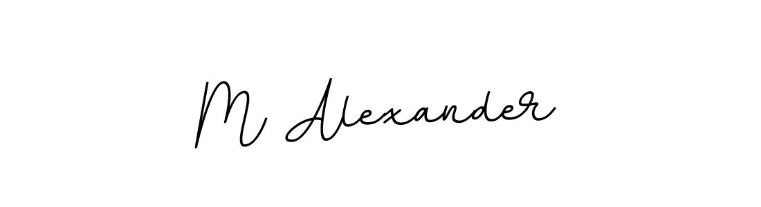 Similarly BallpointsItalic-DORy9 is the best handwritten signature design. Signature creator online .You can use it as an online autograph creator for name M Alexander. M Alexander signature style 11 images and pictures png