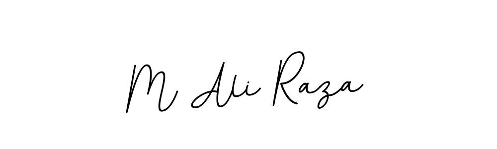 Create a beautiful signature design for name M Ali Raza. With this signature (BallpointsItalic-DORy9) fonts, you can make a handwritten signature for free. M Ali Raza signature style 11 images and pictures png