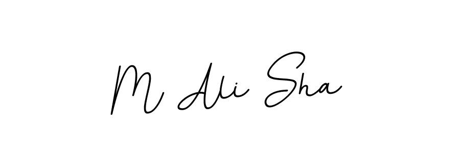 You should practise on your own different ways (BallpointsItalic-DORy9) to write your name (M Ali Sha) in signature. don't let someone else do it for you. M Ali Sha signature style 11 images and pictures png