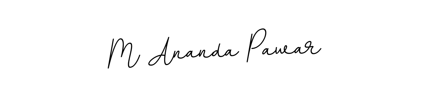 Make a short M Ananda Pawar signature style. Manage your documents anywhere anytime using BallpointsItalic-DORy9. Create and add eSignatures, submit forms, share and send files easily. M Ananda Pawar signature style 11 images and pictures png