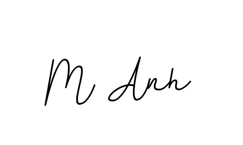 M Anh stylish signature style. Best Handwritten Sign (BallpointsItalic-DORy9) for my name. Handwritten Signature Collection Ideas for my name M Anh. M Anh signature style 11 images and pictures png